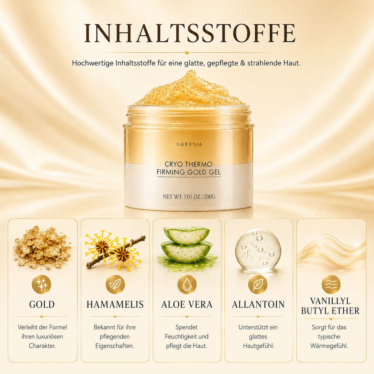 Loresia Gold Anti-Cellulite Gel