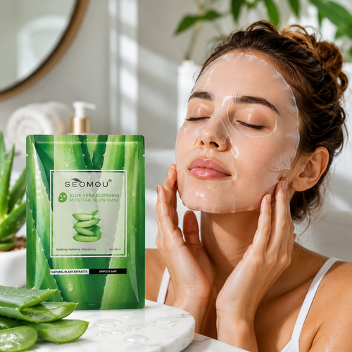 Aloe Vera Glow Maske